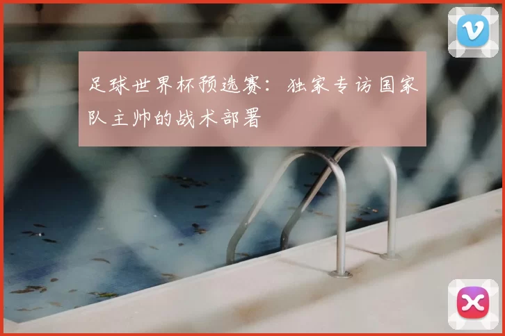 足球世界杯预选赛：独家专访国家队主帅的战术部署